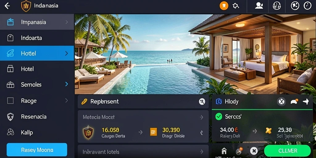 Tampilan awal aplikasi JUTA7 yang menarik dan user-friendly.