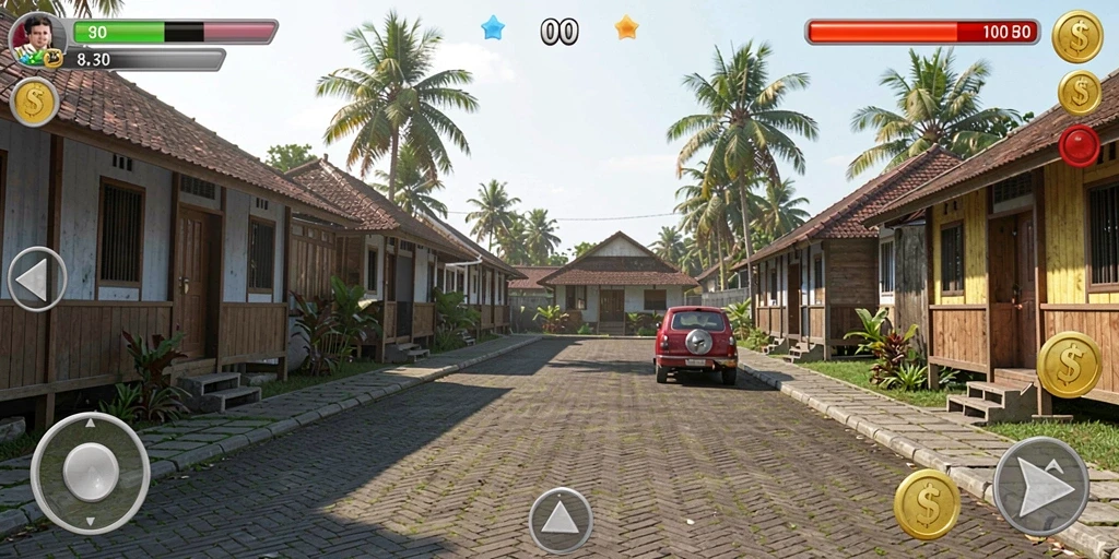 Tampilan antarmuka yang menarik dan modern.