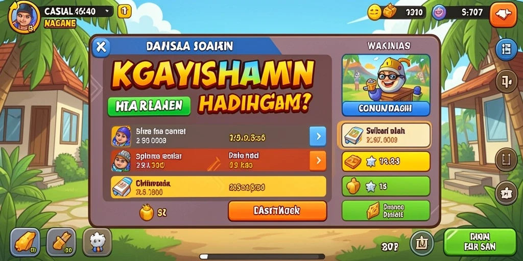 Tampilan antarmuka yang modern dan menarik.