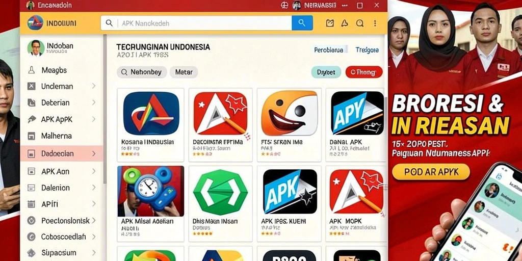 Tampilan karakter yang bisa disesuaikan secara mendetail.