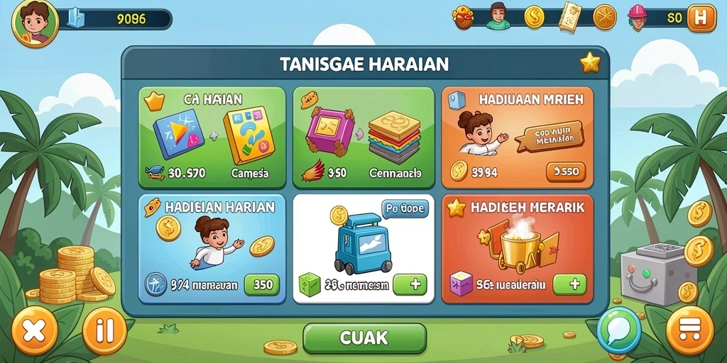 Tampilan antarmuka yang intuitif dan menarik.