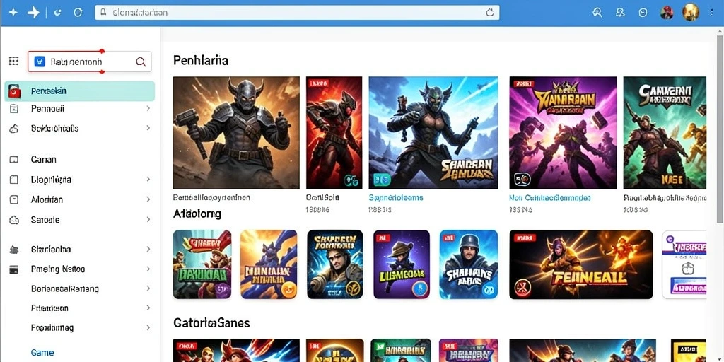 Tampilan antarmuka aplikasi yang menarik dan user-friendly.