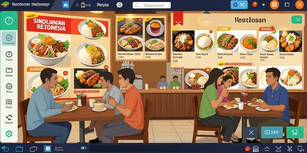 Antarmuka pengguna yang menarik dan mudah digunakan.