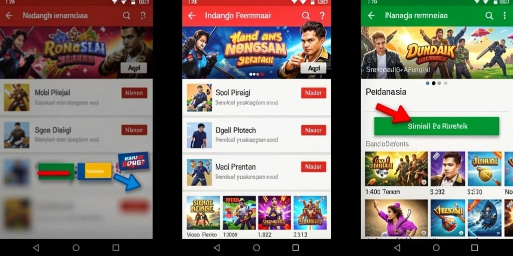 Tampilan antarmuka yang sederhana dan menarik.